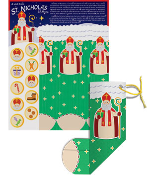 A Visit from St. Nicholas of Myra Activity Sheet